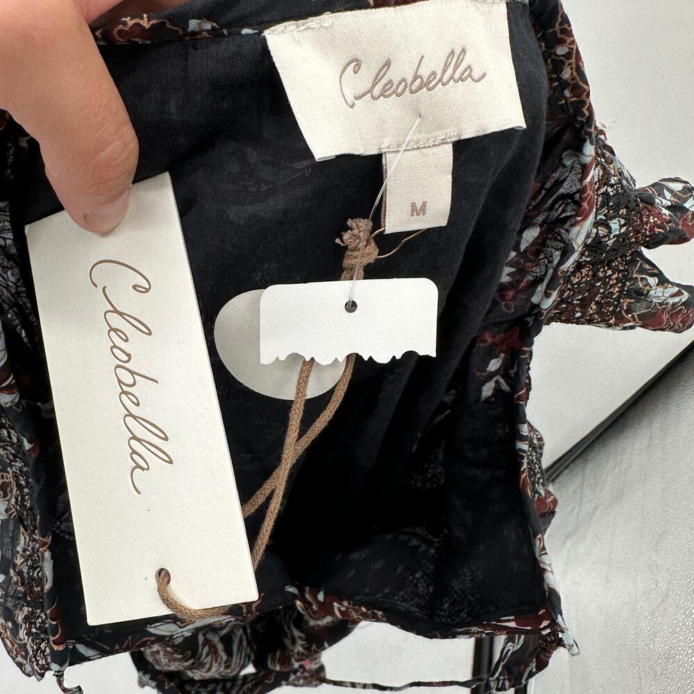 CLEOBELLA NWT Carolyn Paisley Print Mini Dress // M - Picture 8 of 16